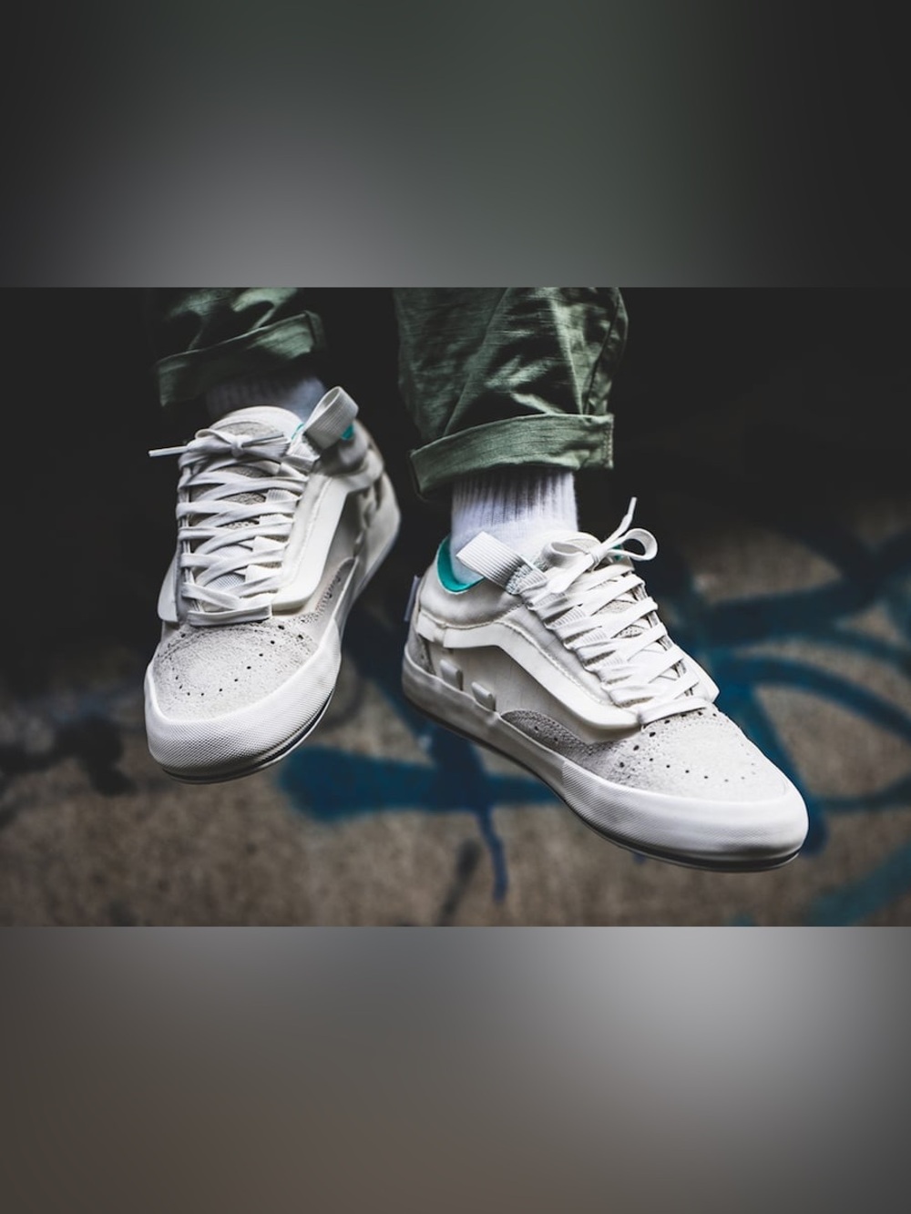 Vans Old Skool LX Deconstructed White Beige | US Men 8.0 US Women 9.5
